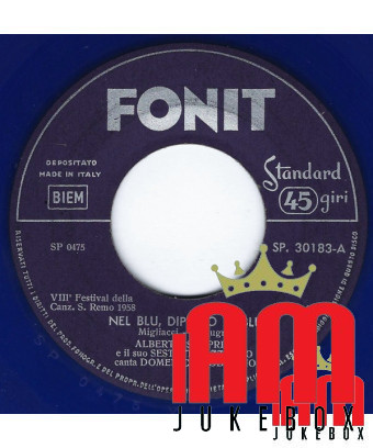 Nel Blu, Dipinto Di Blu [Domenico Modugno] – Vinyl 7", 45 RPM, Single [product.brand] 1 - Shop I'm Jukebox 
