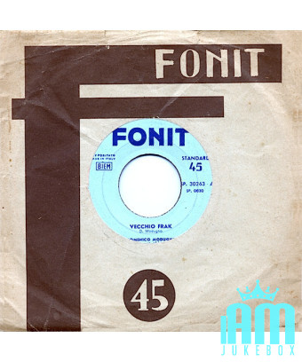 Vecchio Frak [Domenico Modugno] - Vinyl 7", 45 RPM