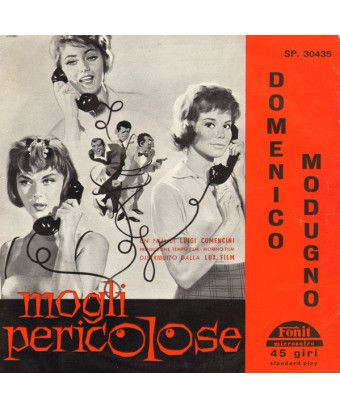 Mogli Pericolose [Domenico Modugno] - Vinyl 7", 45 RPM [product.brand] 1 - Shop I'm Jukebox 