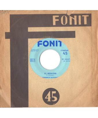 Apocalypse [Domenico Modugno] - Vinyl 7", 45 RPM [product.brand] 1 - Shop I'm Jukebox 