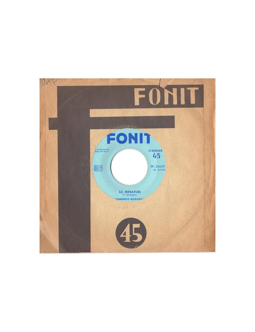 Apocalypse [Domenico Modugno] - Vinyl 7", 45 RPM [product.brand] 1 - Shop I'm Jukebox 
