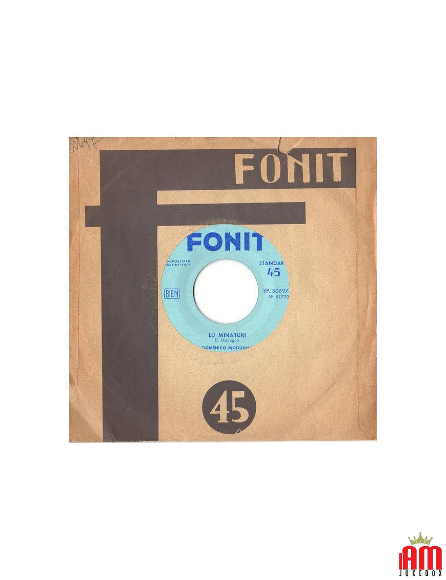 Apocalypse [Domenico Modugno] - Vinyl 7", 45 RPM [product.brand] 1 - Shop I'm Jukebox 