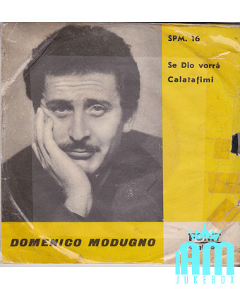 Si Dieu le veut Calatafimi [Domenico Modugno] - Vinyl 7", 45 RPM [product.brand] 1 - Shop I'm Jukebox 