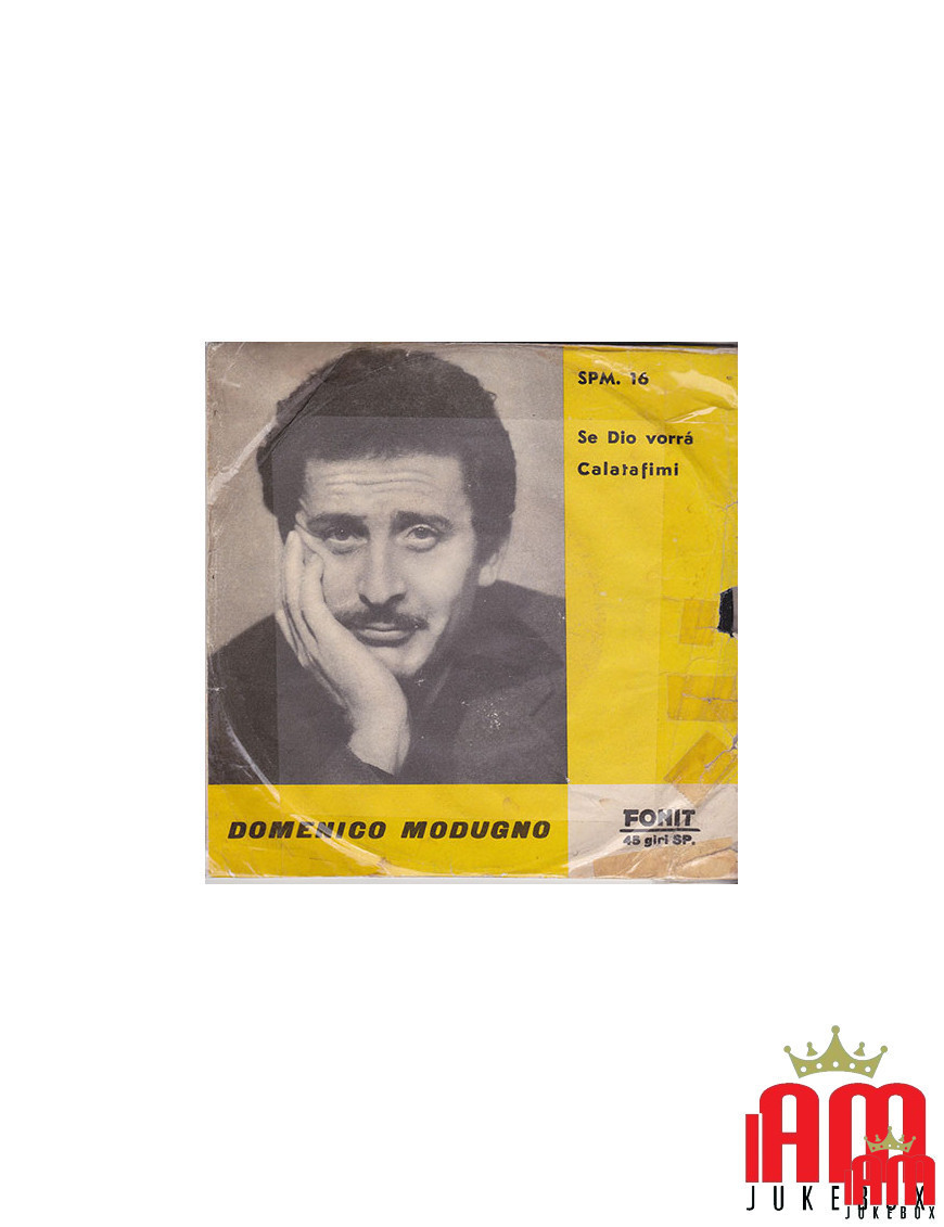 God Willing Calatafimi [Domenico Modugno] – Vinyl 7", 45 RPM [product.brand] 1 - Shop I'm Jukebox 