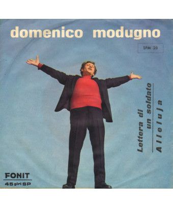 Letter From A Soldier Hallelujah [Domenico Modugno] – Vinyl 7", 45 RPM [product.brand] 1 - Shop I'm Jukebox 