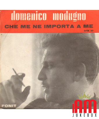 What Does It Matter to Me [Domenico Modugno] - Vinyl 7", 45 RPM [product.brand] 1 - Shop I'm Jukebox 