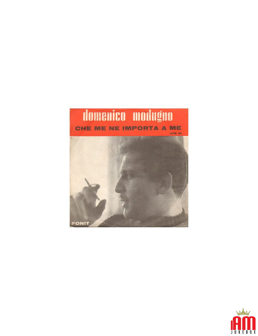 What Does It Matter to Me [Domenico Modugno] – Vinyl 7", 45 RPM [product.brand] 1 - Shop I'm Jukebox 