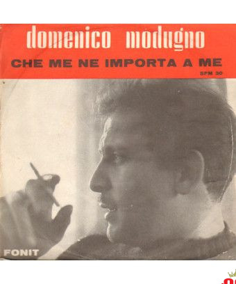 Qu'est-ce que ça m'importe [Domenico Modugno] - Vinyl 7", 45 RPM [product.brand] 1 - Shop I'm Jukebox 