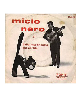 Micio Nero [Domenico Modugno] - Vinyl 7", 45 RPM [product.brand] 1 - Shop I'm Jukebox 