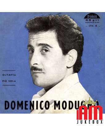 Olympia Più Sola [Domenico Modugno] – Vinyl 7", 45 RPM [product.brand] 1 - Shop I'm Jukebox 