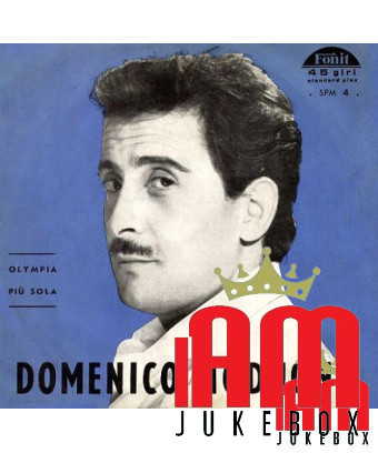 Olympia Più Sola [Domenico Modugno] - Vinyl 7", 45 RPM [product.brand] 1 - Shop I'm Jukebox 