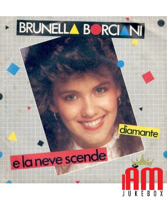 E La Neve Scende Diamante [Brunella Borciani] - Vinyl 7", 45 RPM [product.brand] 1 - Shop I'm Jukebox 