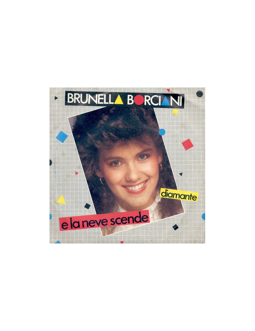 And The Snow Falls Diamante [Brunella Borciani] – Vinyl 7", 45 RPM [product.brand] 1 - Shop I'm Jukebox 
