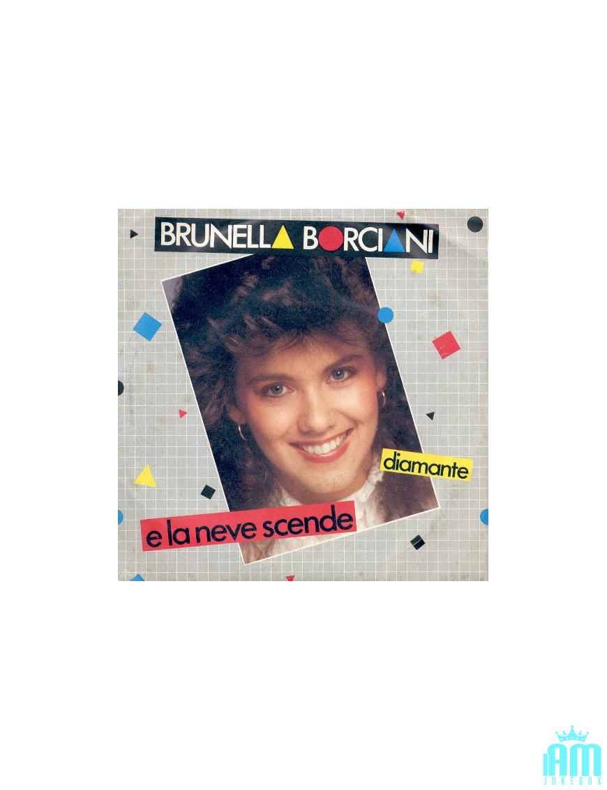 And The Snow Falls Diamante [Brunella Borciani] - Vinyl 7", 45 RPM [product.brand] 1 - Shop I'm Jukebox 