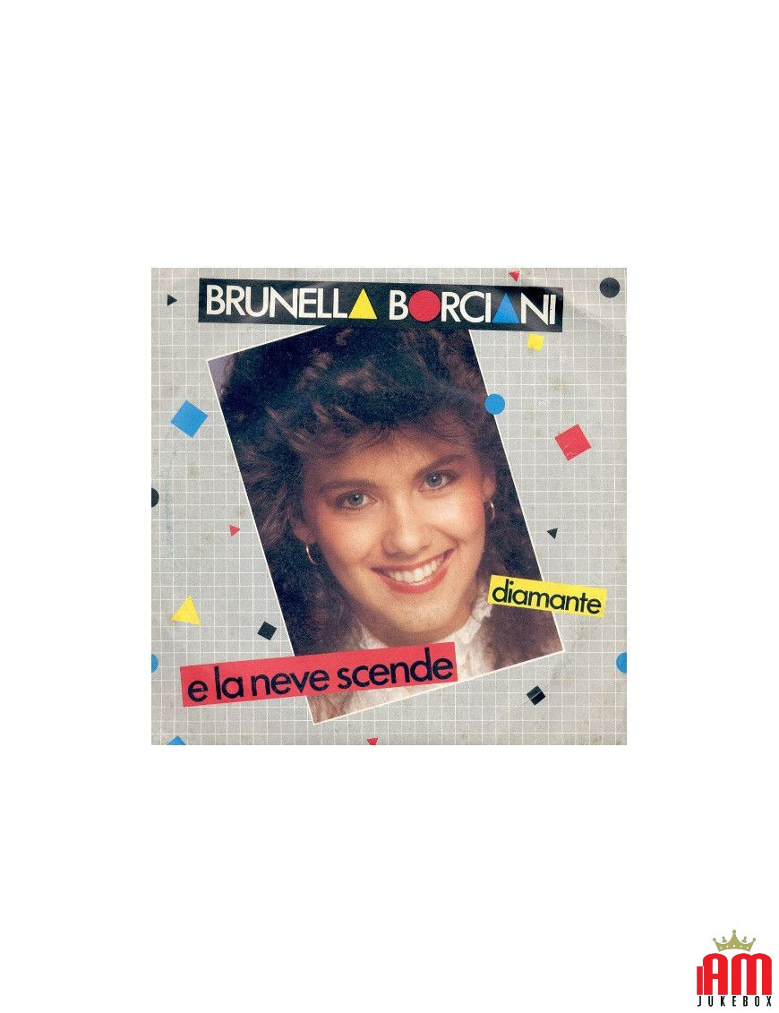 E La Neve Scende Diamante [Brunella Borciani] - Vinyl 7", 45 RPM [product.brand] 1 - Shop I'm Jukebox 