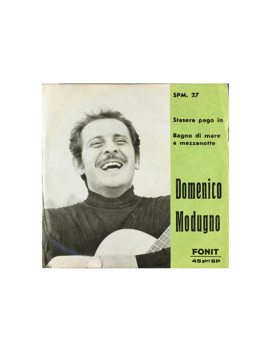 Ce soir, je paierai Bagno Di Mare à minuit [Domenico Modugno] - Vinyl 7", 45 RPM [product.brand] 1 - Shop I'm Jukebox 