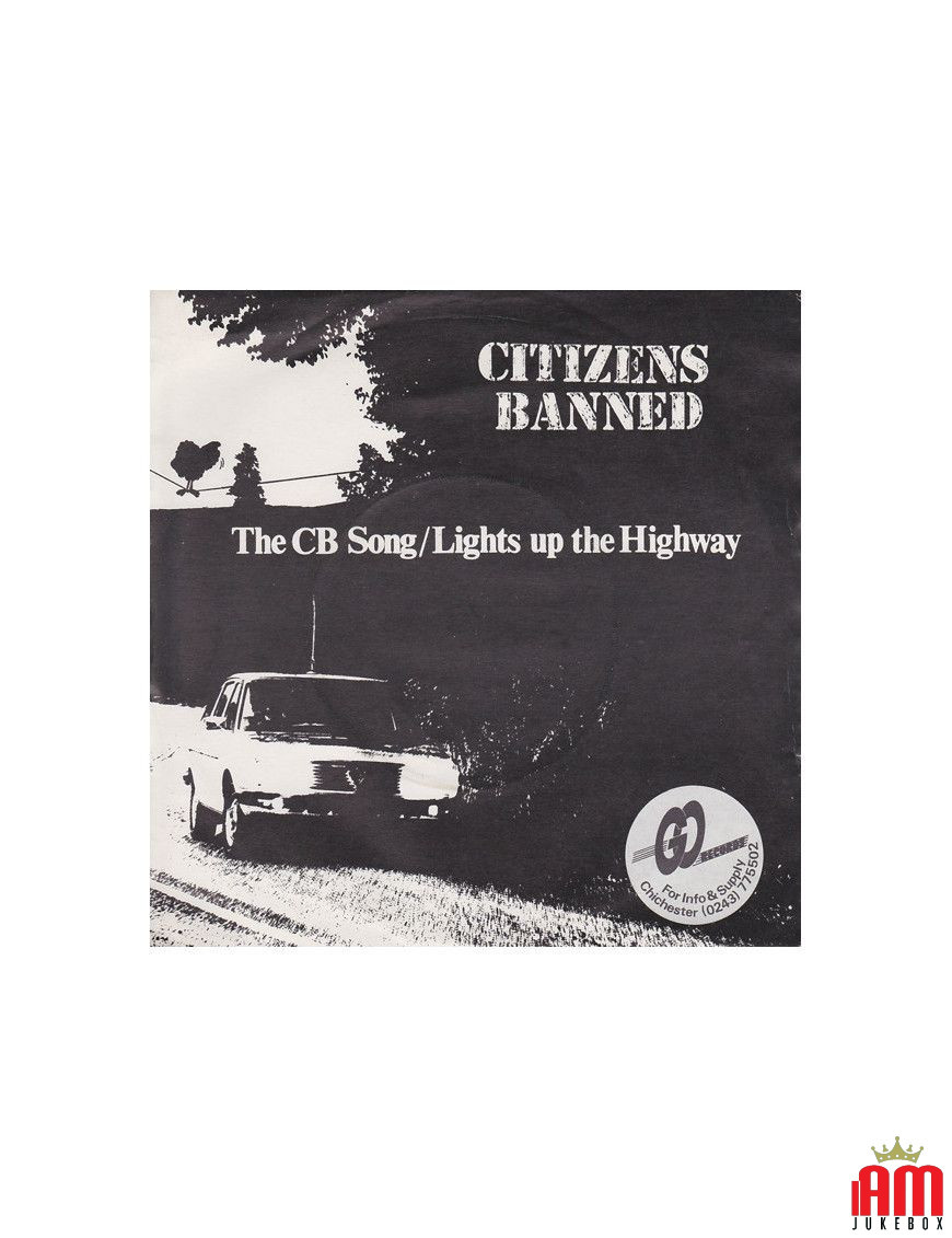 The C. B. Song [Citizens Banned] - Vinyl 7", Stereo, Single [product.brand] 1 - Shop I'm Jukebox 