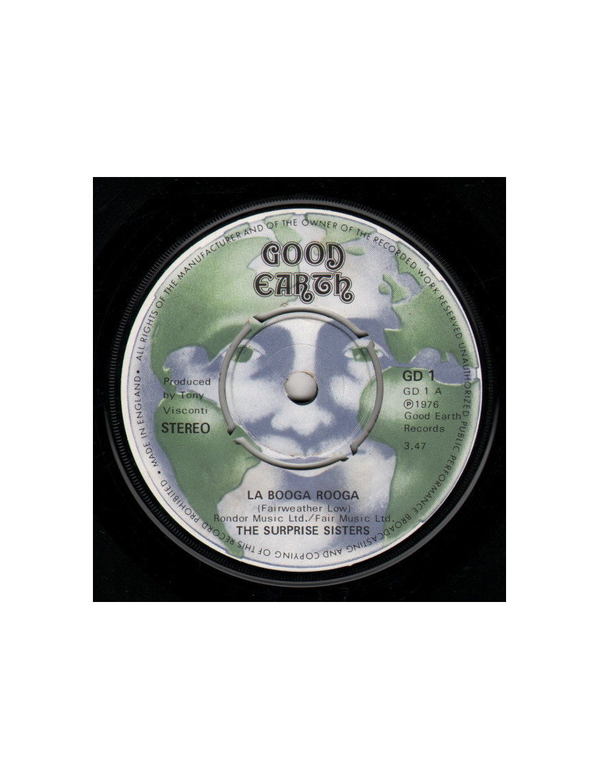 La Booga Rooga [The Surprise Sisters] - Vinyl 7", 45 RPM, Single, Stéréo [product.brand] 1 - Shop I'm Jukebox 