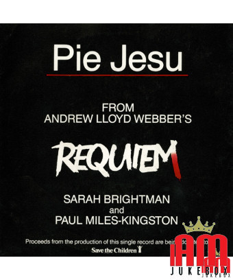 Pie Jesu [Sarah Brightman,...] - Vinyl 7", 45 RPM, Single, Stereo [product.brand] 1 - Shop I'm Jukebox 