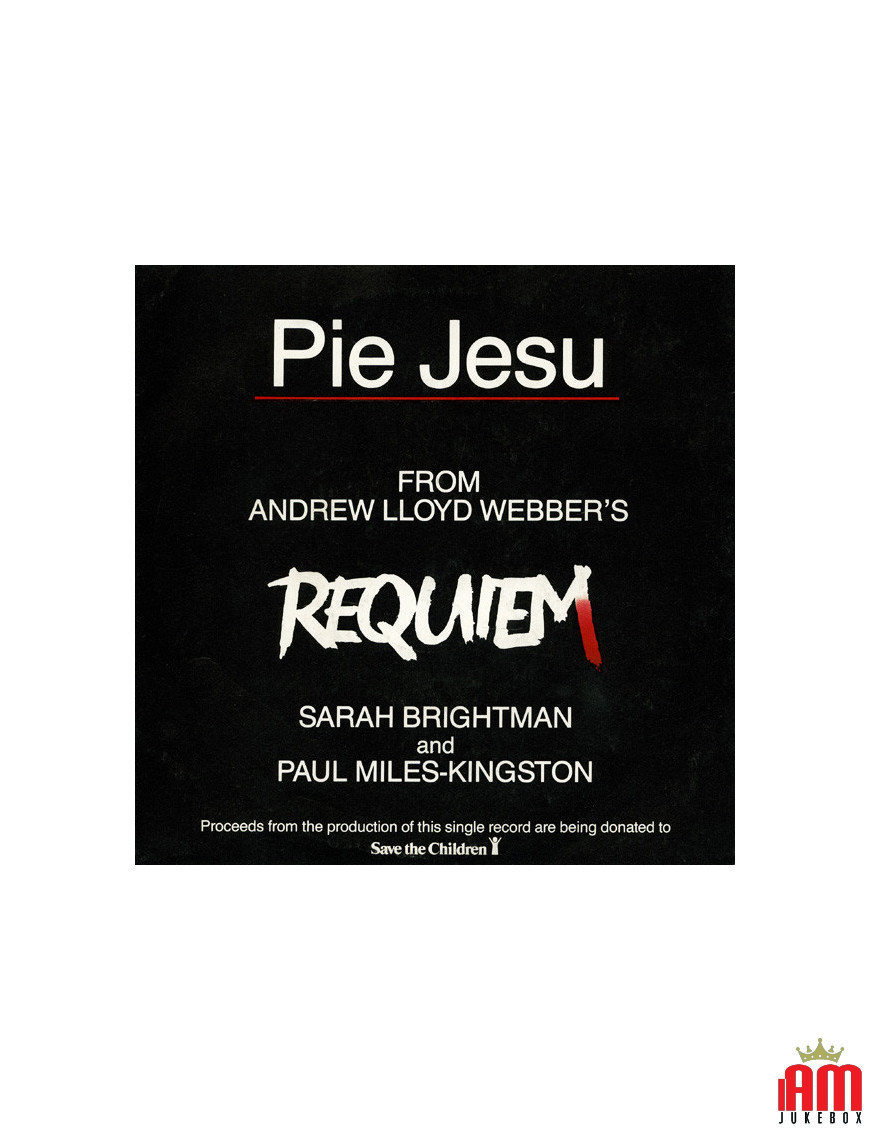 Pie Jesu [Sarah Brightman,...] - Vinyl 7", 45 RPM, Single, Stereo [product.brand] 1 - Shop I'm Jukebox 