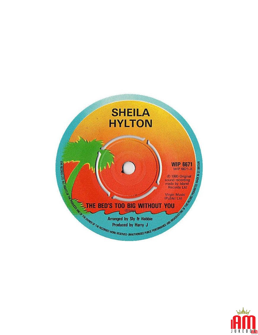 Ohne dich ist das Bett zu groß [Sheila Hylton] – Vinyl 7", 45 RPM, Single [product.brand] 1 - Shop I'm Jukebox 