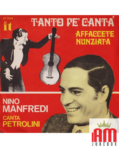 Nino Manfredi chante Petrolini [Nino Manfredi] - Vinyle 7", 45 tr/min, Mono [product.brand] 1 - Shop I'm Jukebox 