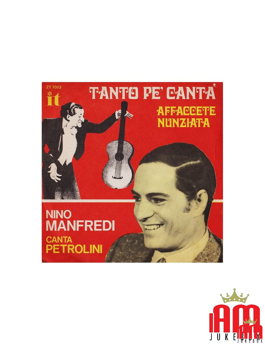 Nino Manfredi Canta Petrolini [Nino Manfredi] - Vinyl 7", 45 RPM, Mono [product.brand] 1 - Shop I'm Jukebox 