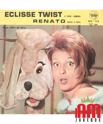 Eclisse Twist Renato [Mina (3)] – Vinyl 7", 45 RPM [product.brand] 1 - Shop I'm Jukebox 