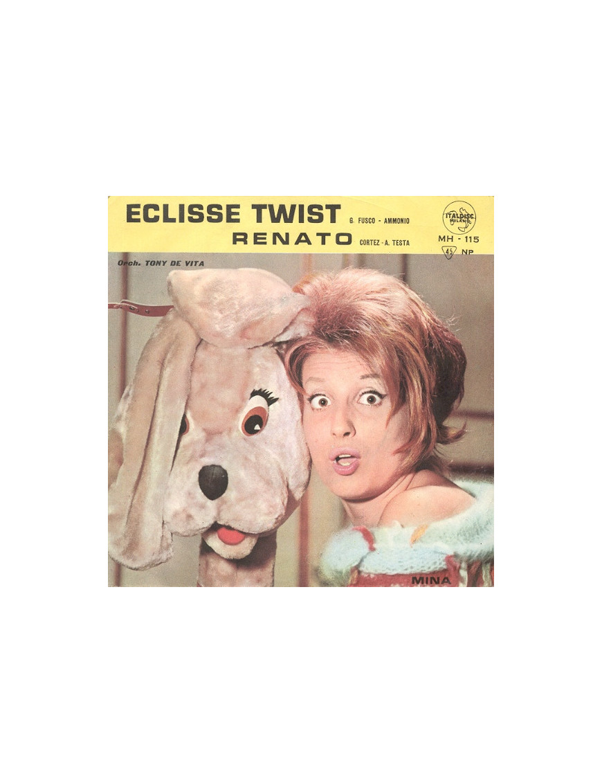 Eclisse Twist Renato [Mina (3)] – Vinyl 7", 45 RPM [product.brand] 1 - Shop I'm Jukebox 