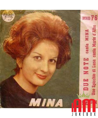 Two Notes A Slice Of The Moon [Mina (3)] – Vinyl 7", 45 RPM [product.brand] 1 - Shop I'm Jukebox 