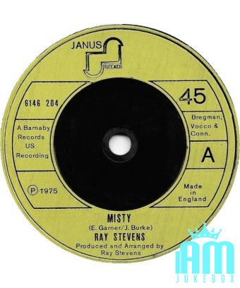 Misty [Ray Stevens] - Vinyle 7", 45 tours, single [product.brand] 1 - Shop I'm Jukebox 
