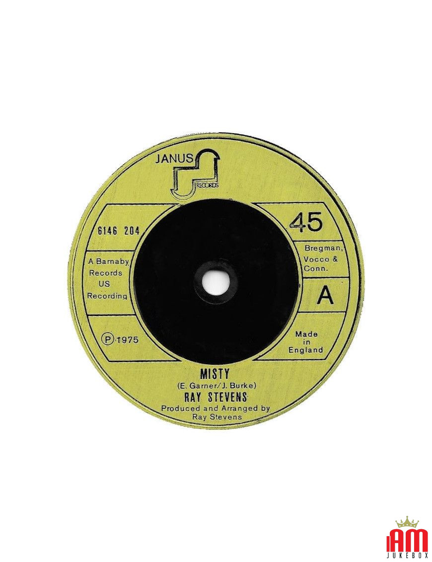 Misty [Ray Stevens] - Vinyl 7", 45 RPM, Single [product.brand] 1 - Shop I'm Jukebox 