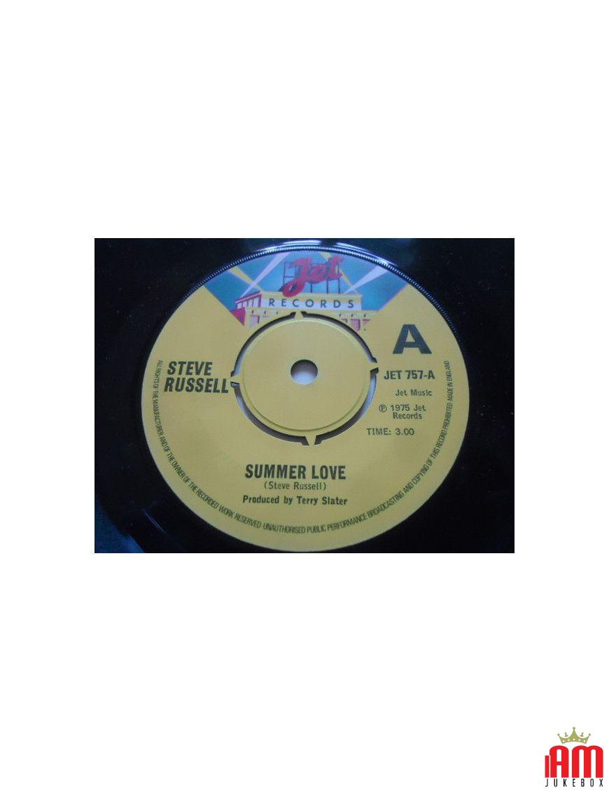 Summer Love La meilleure chose que j'ai jamais faite [Steve Russell] - Vinyle 7", 45 tr/min [product.brand] 1 - Shop I'm Jukebox