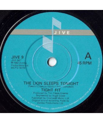 Le Lion dort ce soir [Tight Fit] - Vinyl 7", 45 RPM, Single [product.brand] 1 - Shop I'm Jukebox 