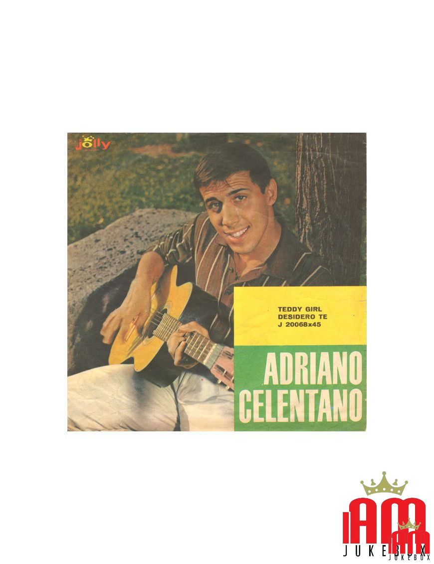 Teddy Girl Desidero Te [Adriano Celentano] - Vinyl 7", 45 RPM, Single [product.brand] 1 - Shop I'm Jukebox 