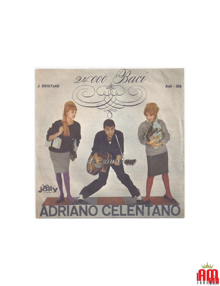 24.000 Baci [Adriano Celentano] - Vinyl 7", 45 RPM, Single [product.brand] 1 - Shop I'm Jukebox 