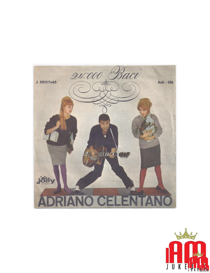 24.000 Baci [Adriano Celentano] - Vinyl 7", 45 RPM, Single [product.brand] 1 - Shop I'm Jukebox 