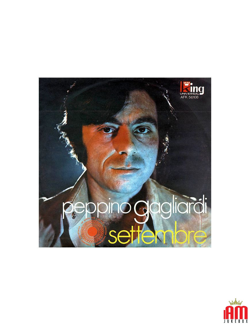 Settembre [Peppino Gagliardi] - Vinyl 7", 45 RPM [product.brand] 1 - Shop I'm Jukebox 