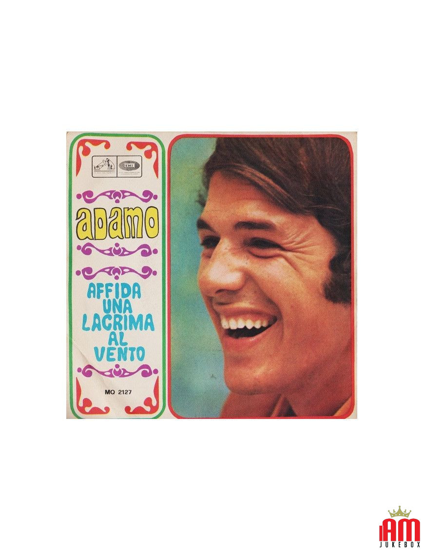 Affida Una Lacrima Al Vento [Adamo] - Vinyl 7", 45 RPM [product.brand] 1 - Shop I'm Jukebox 