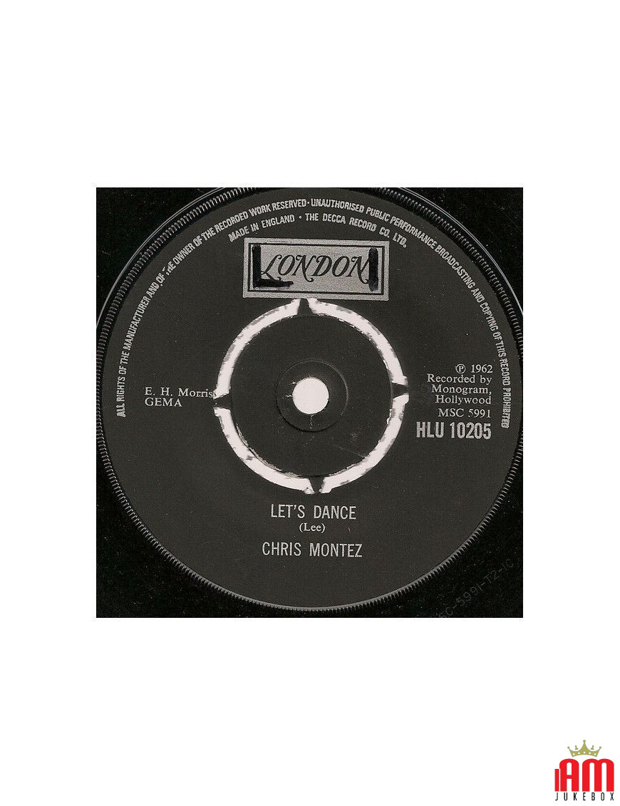 Let's Dance Some Kinda Fun [Chris Montez] - Vinyl 7", Single [product.brand] 1 - Shop I'm Jukebox 