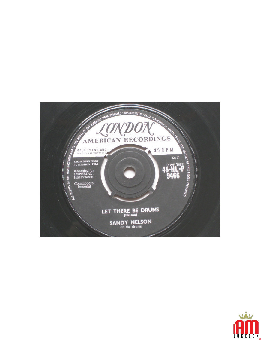 Let There Be Drums [Sandy Nelson] - Vinyl 7", 45 RPM [product.brand] 1 - Shop I'm Jukebox 