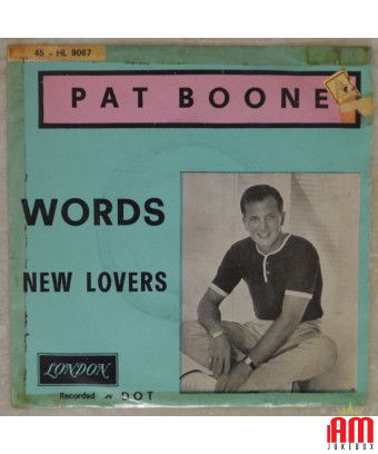 Mots New Lovers [Pat Boone] - Vinyle 7", 45 TR/MIN [product.brand] 1 - Shop I'm Jukebox 