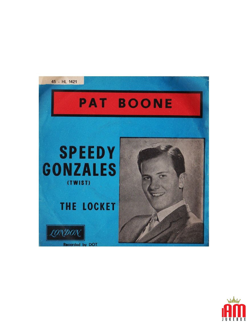 Speedy Gonzales [Pat Boone] – Vinyl 7", 45 RPM [product.brand] 1 - Shop I'm Jukebox 