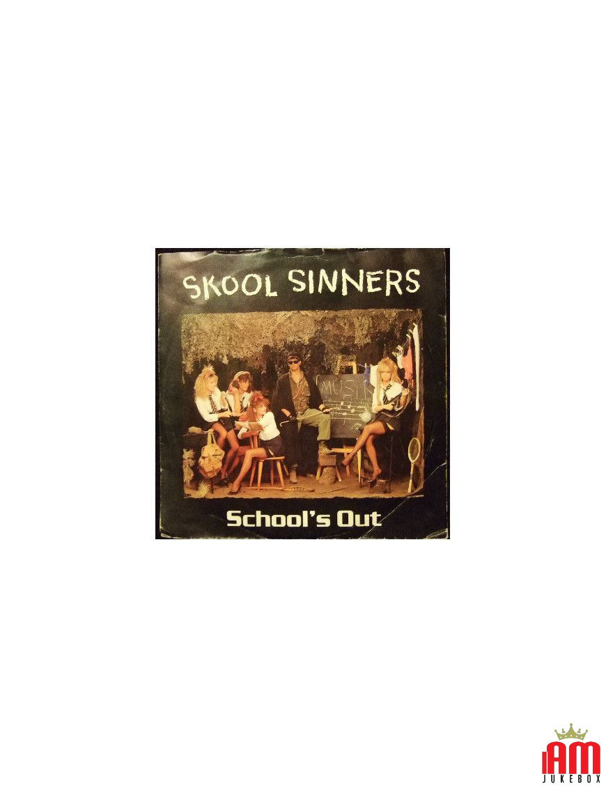 School's Out [Skool Sinners] - Vinyle 7", 45 tours, Single [product.brand] 1 - Shop I'm Jukebox 