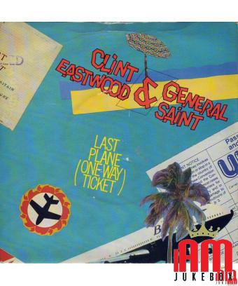 Last Plane (One Way Ticket) [Clint Eastwood And General Saint] - Vinyl 7", 45 RPM [product.brand] 1 - Shop I'm Jukebox 