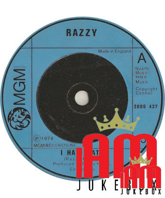 I Hate Hate [Razzy Bailey] – Vinyl 7", 45 RPM [product.brand] 1 - Shop I'm Jukebox 