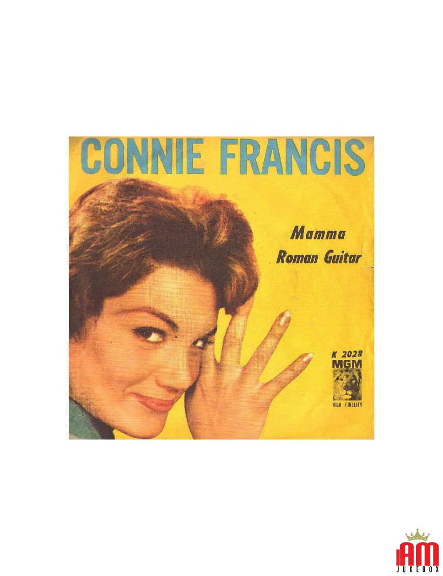 Mamma Roman Guitar [Connie Francis] - Vinyl 7", 45 RPM [product.brand] 1 - Shop I'm Jukebox 