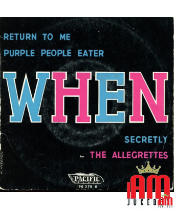 Wenn [The Allegrettes,...] – Vinyl 7", 45 RPM, EP [product.brand] 1 - Shop I'm Jukebox 