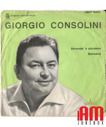 Serenata 'E Piscatore Giamaica [Giorgio Consolini] - Vinyl 7", 45 RPM [product.brand] 1 - Shop I'm Jukebox 