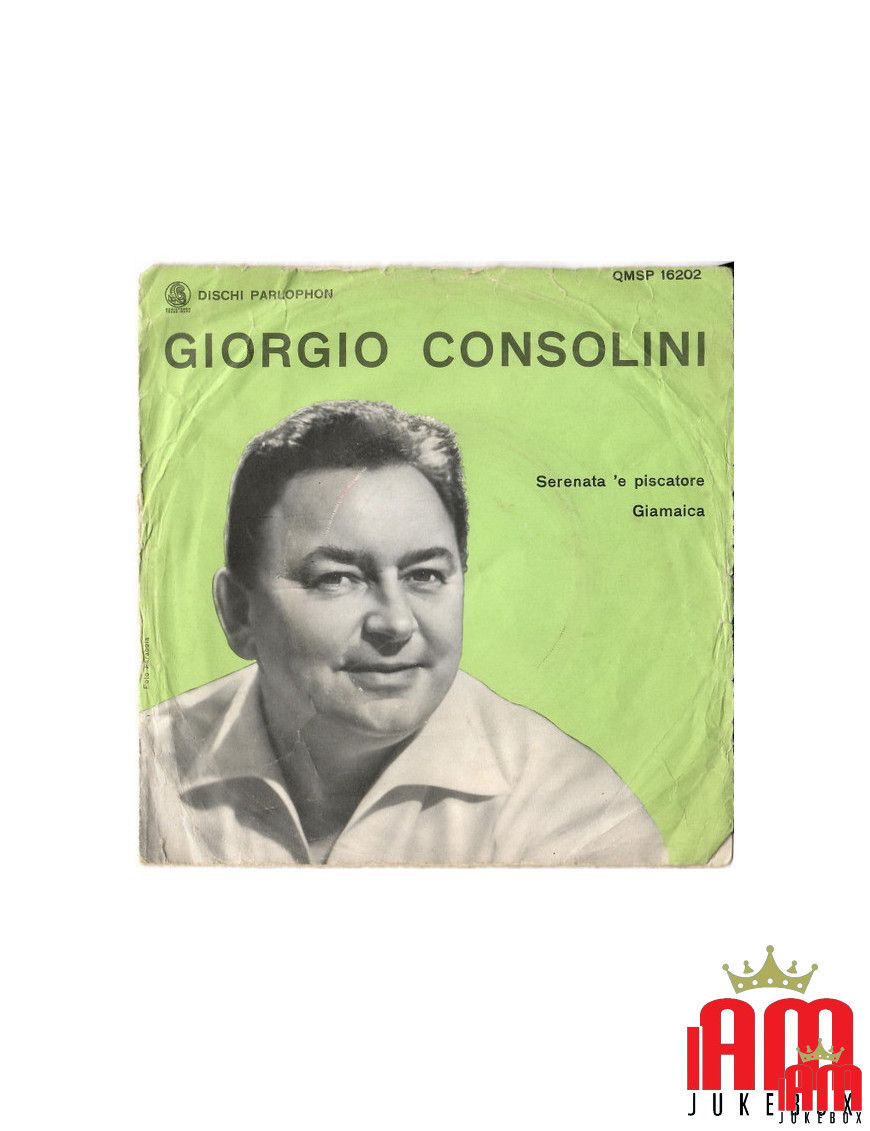 Serenata 'E Piscatore Giamaica [Giorgio Consolini] - Vinyl 7", 45 RPM [product.brand] 1 - Shop I'm Jukebox 